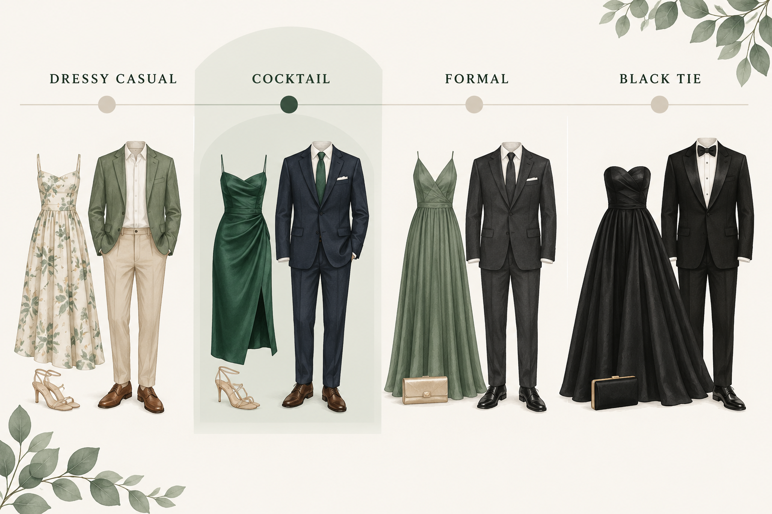 what does cocktail attire mean for a wedding